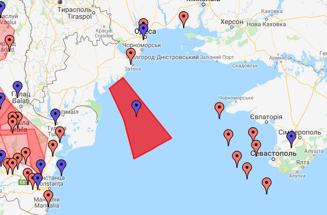 Россия перекрывает Черное море и готовит провокации против Украины