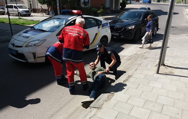 У Львові патрульні вчинили наїзд на пішохода