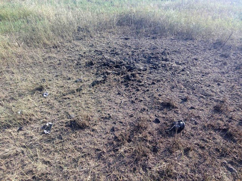 Бойовики на Донбасі випустили у бік прикордонників протитанкову ракету