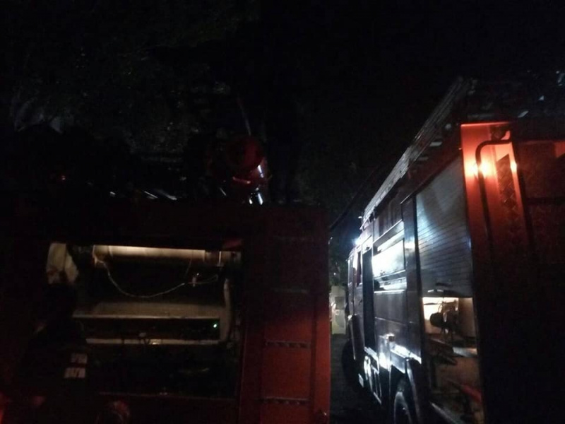 В курортній зоні Коблево трапилась пожежа