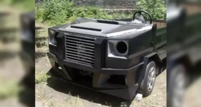 Украинец решил переделать "волынский джип" в "Гелик", но что-то пошло не так