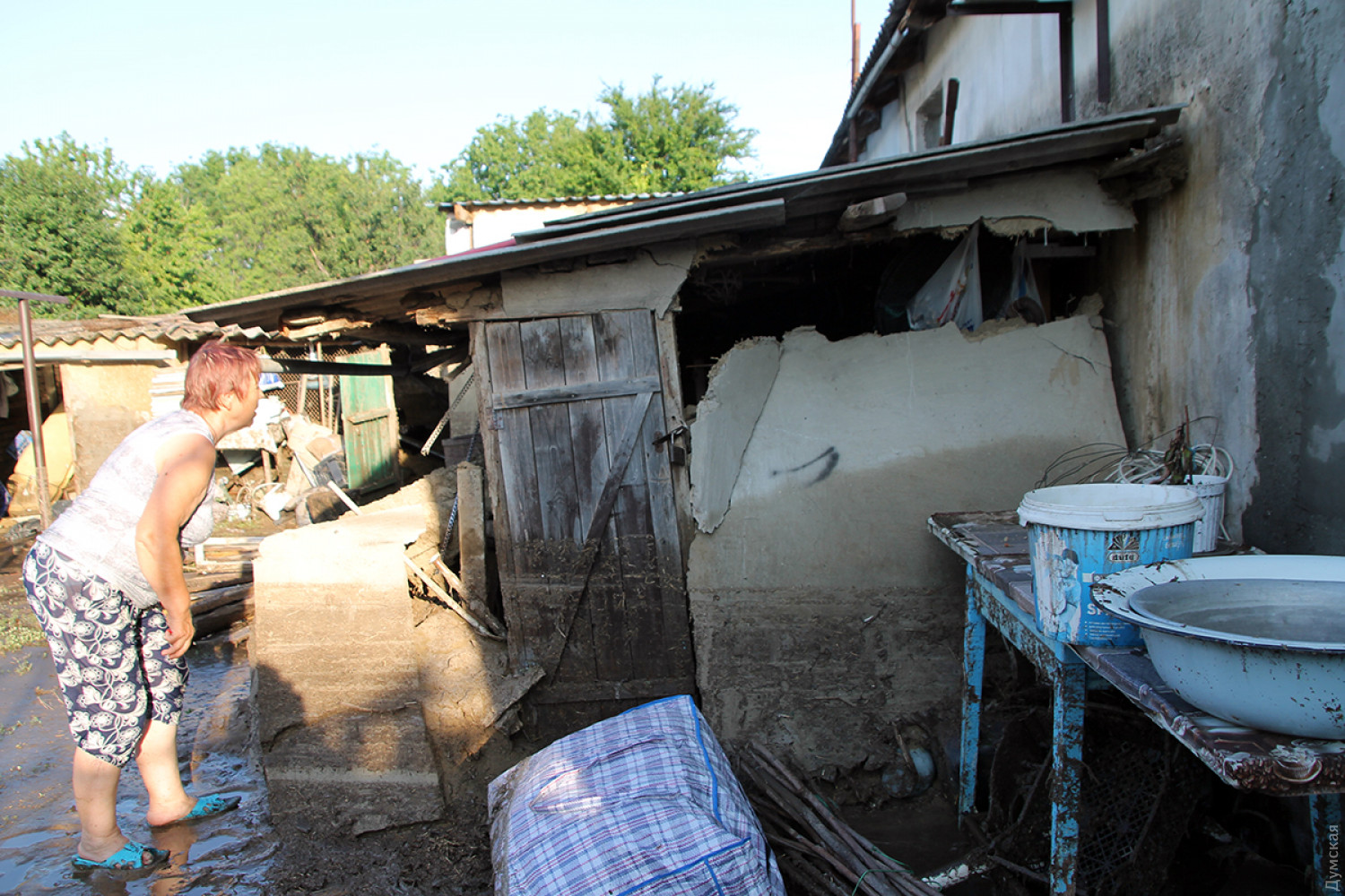 Под Одессой из-за мощных ливней затопило целое село (фото и видео)