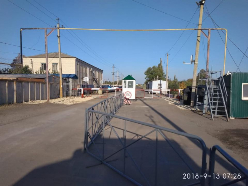Пункт пропуска "Меловое" в Луганской области перенесли на территорию Украины