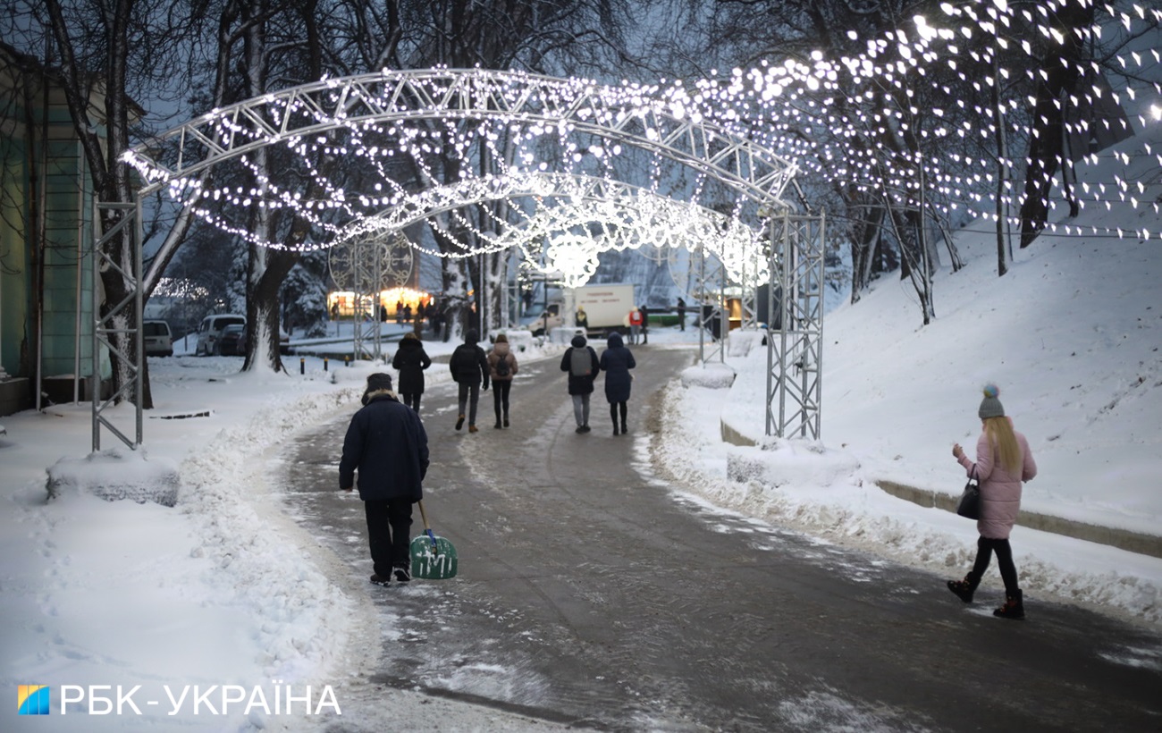 Сказочные фото заснеженного Киева: удивительные пейзажи