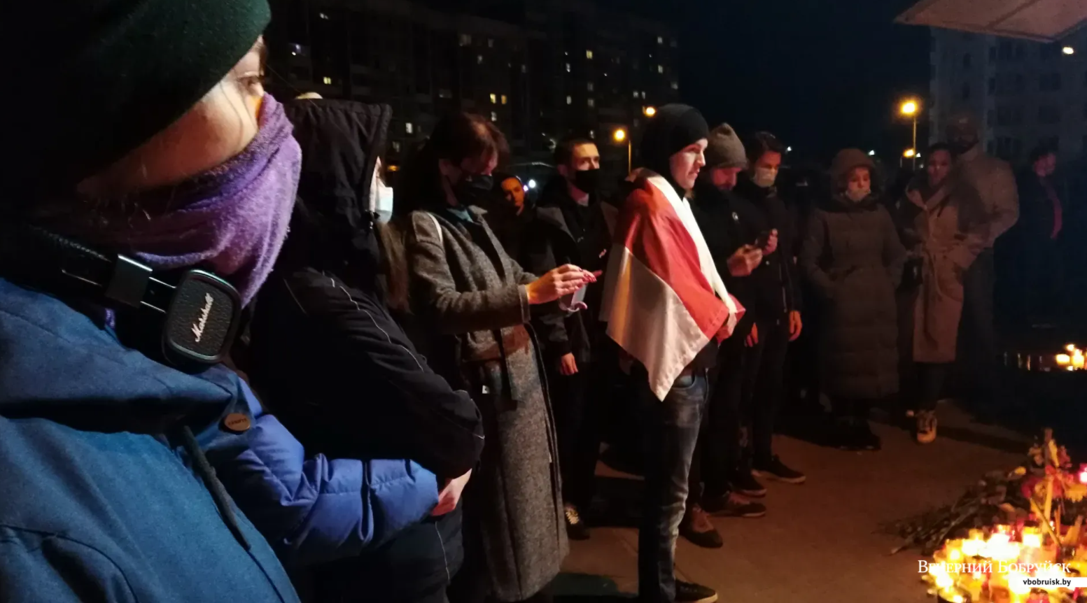 Убили за ленточки: трогательное видео, как в Минске простились с погибшим протестующим