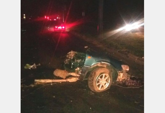 У Харкові автомобіль врізався в стовп, 4 загиблих