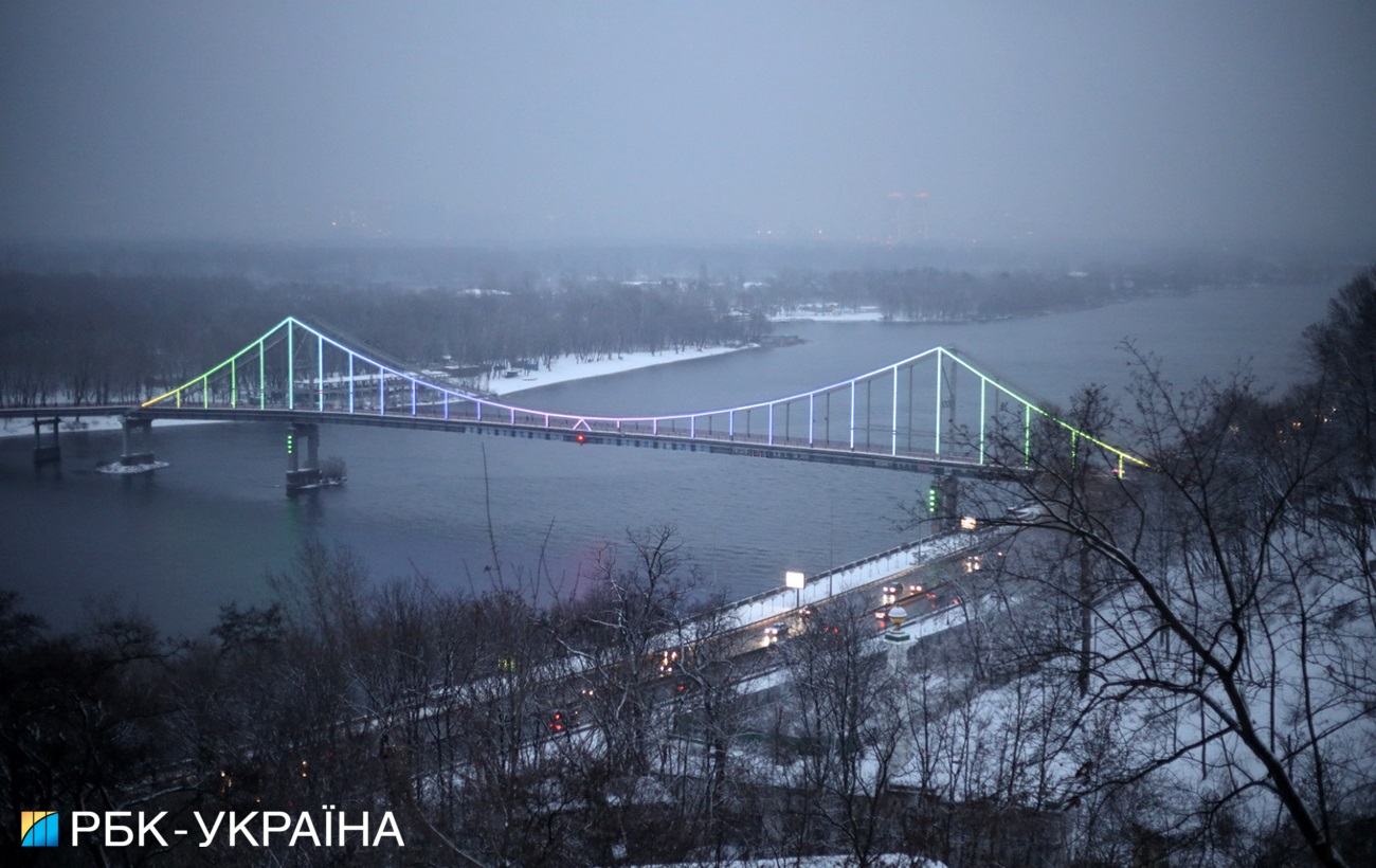 Сказочные фото заснеженного Киева: удивительные пейзажи