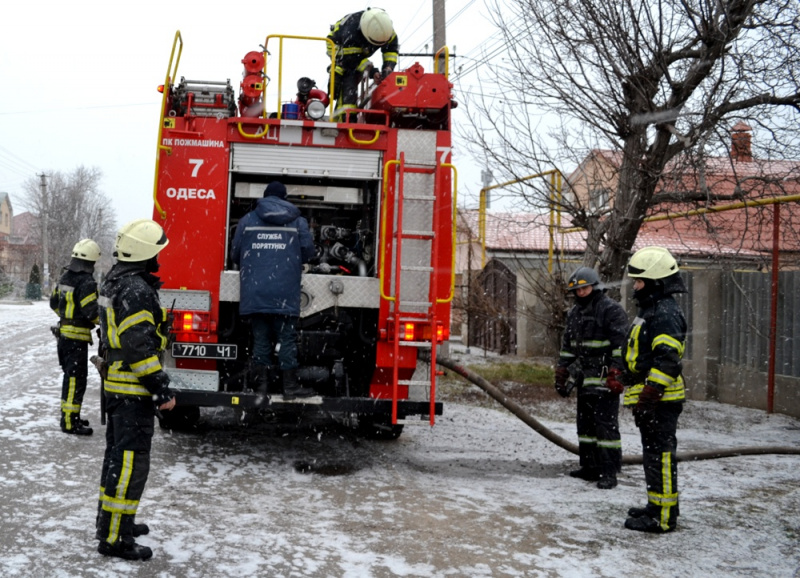 В Одеській області горіли два житлові будинки і кафе