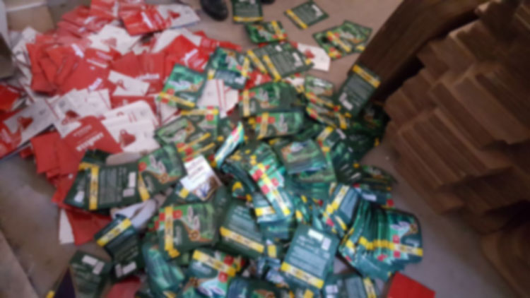 У Київській області правоохоронці вилучили фальсифікованої кави на 2 млн гривень