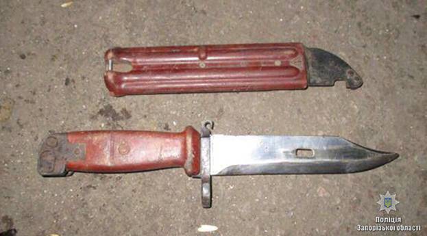 В Запорожской области правоохранители изъяли у местного жителя арсенал оружия