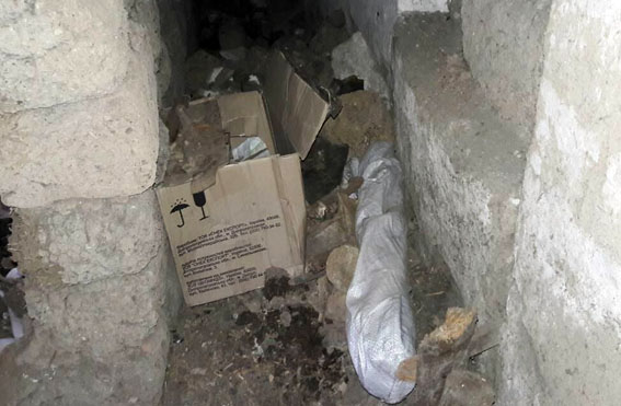 У Донецькій області в прифронтовій зоні СБУ виявила арсенал зброї