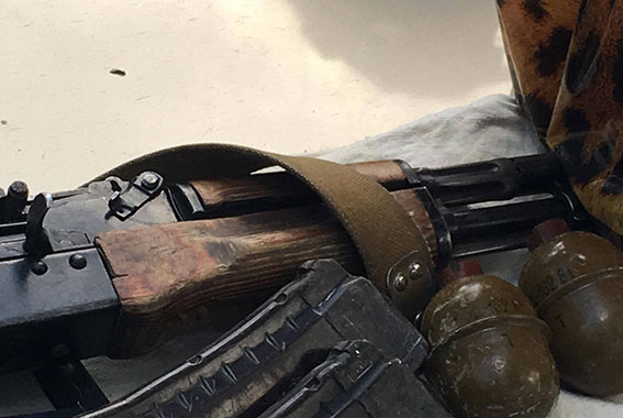 В Одесі затримали чоловіка з арсеналом зброї