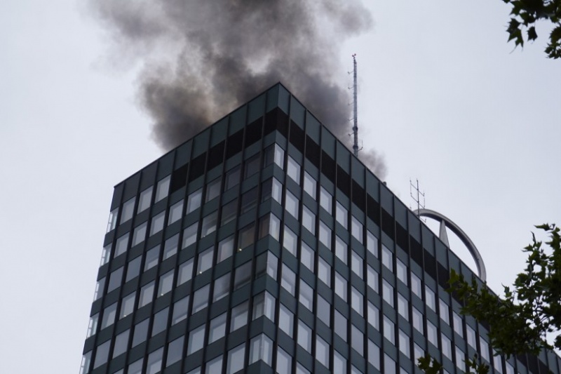 У Берліні горів офіс Mercedes Benz