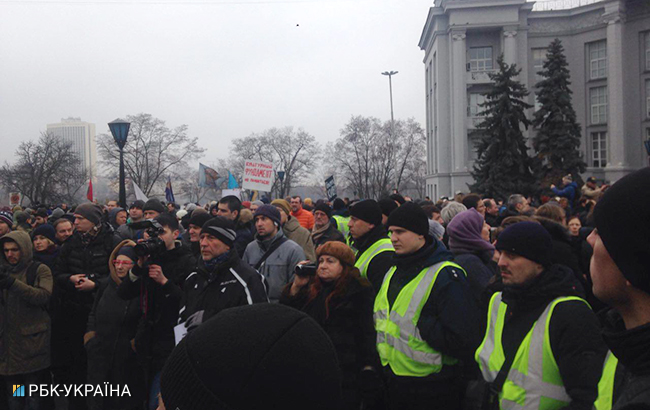 У столиці проходить акція "Свободу архітекторам" (стрім)