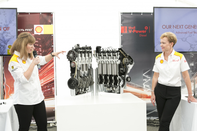 На ЗАЖИГАТЕЛЬНОМ ШОУ от Shell побывала команда Scuderia Ferrari Формулы 1