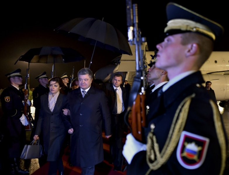 Порошенко начал свой первый официальный визит в Словению
