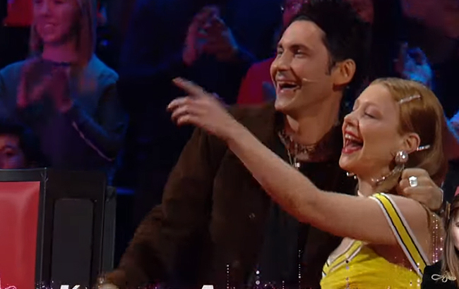 Тіна Кароль та Дан Балан влаштували "скажене весілля" у прямому ефірі Голосу країни 9