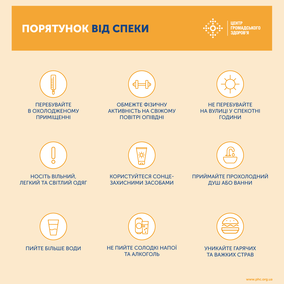 В Украину идет аномальная жара: как выжить в условиях города