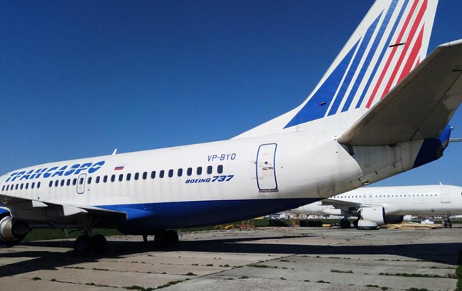 Украина выставила на аукцион российский Boeing, арестованный за долги