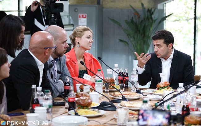 Пресс-марафон Зеленского: чем президент кормил журналистов (фото)