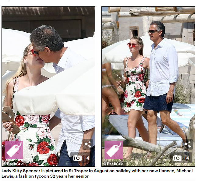 Племянница принцессы Дианы собралась под венец с миллионером в два раза старше ее