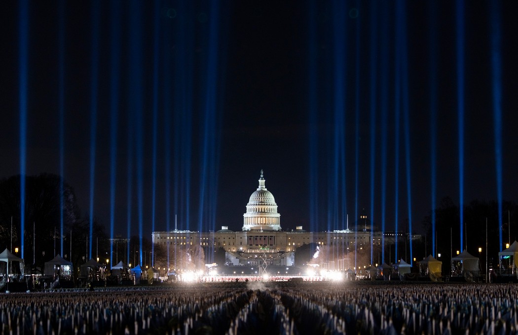 Инаугурация Джо Байдена будет уникальной: появились яркие фото с репетиции