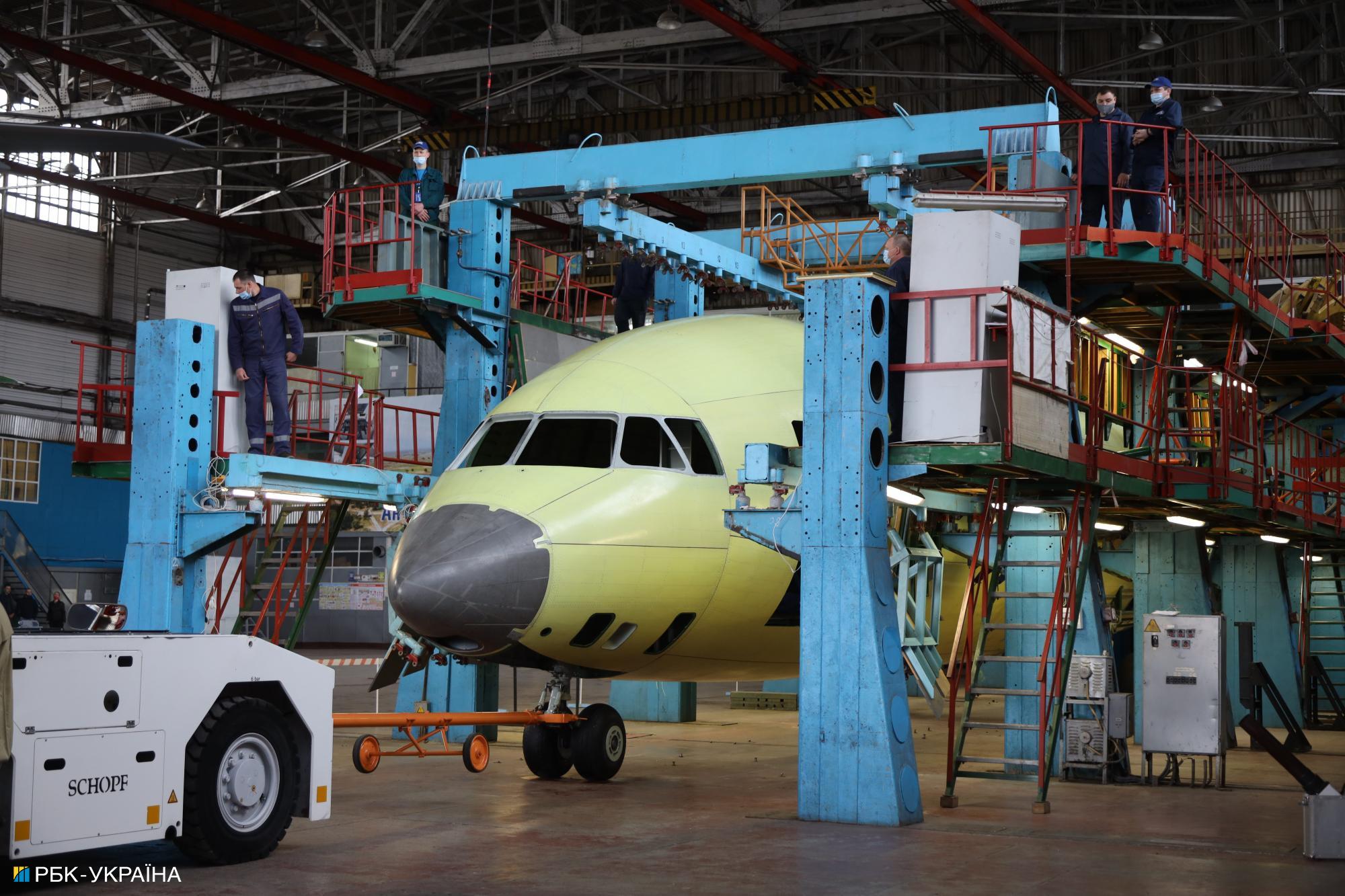 На "Антонові" почали збірку Ан-178 для армії. Вже зробили перший фюзеляж