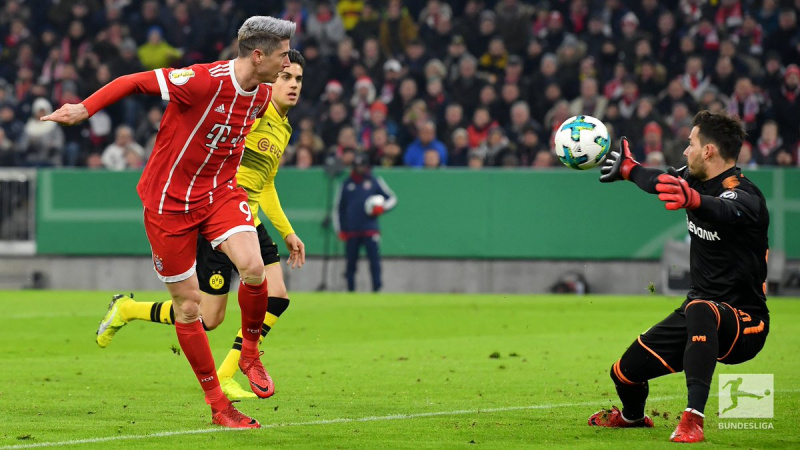 Бавария - Боруссия Д 2-1: видео голов и обзор матча