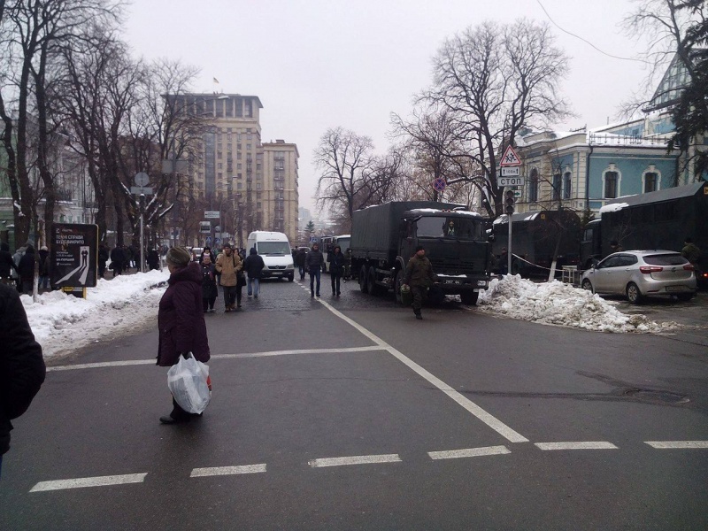 Протесты в Киеве: активисты у здания Нацбанка разошлись