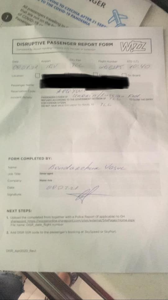 WizzAir угодил в скандал, не пустив на борт женщину с ребенком