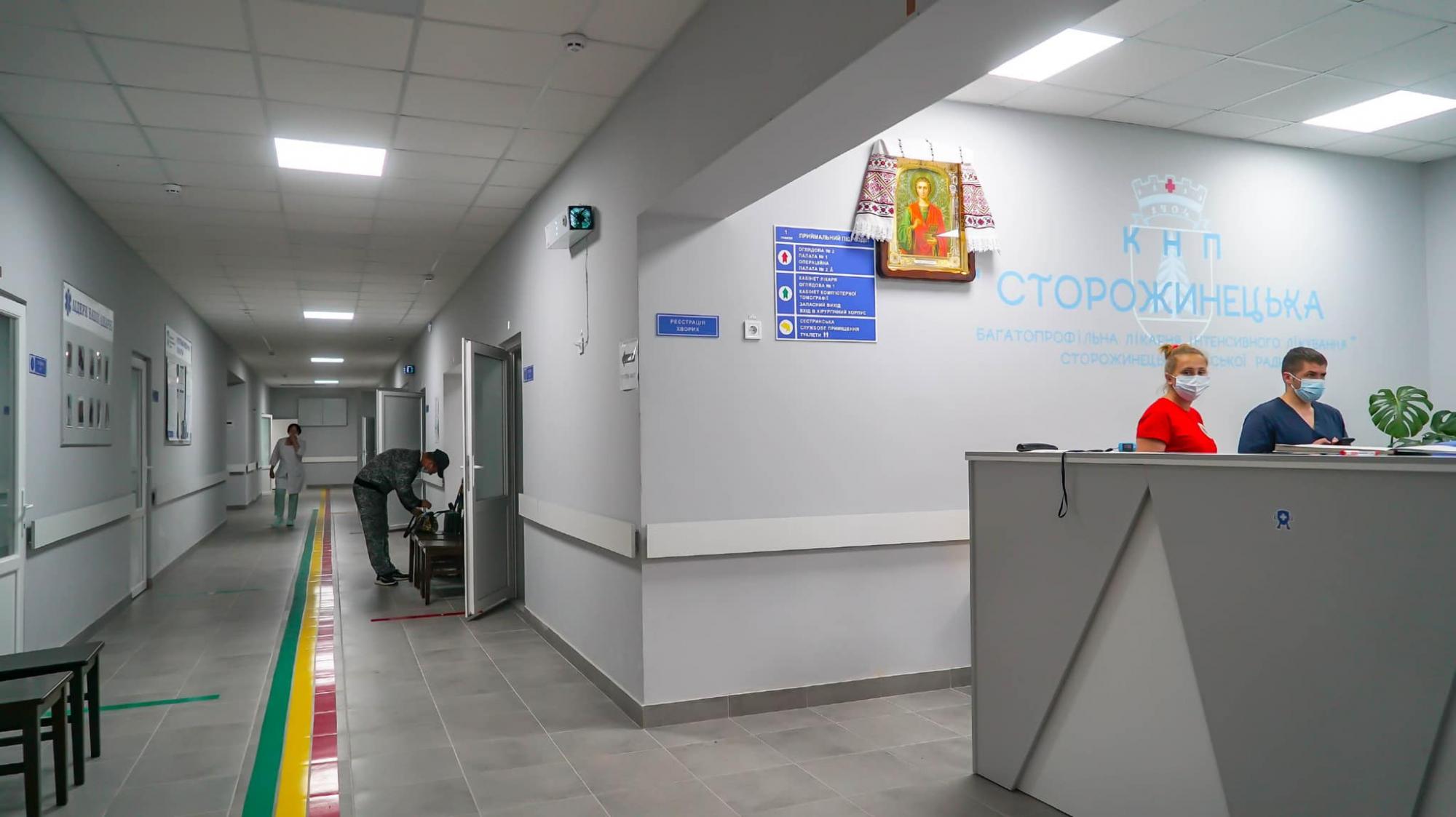 У Чернівецькій області відкрили нове приймальне відділення екстреної медичної допомоги