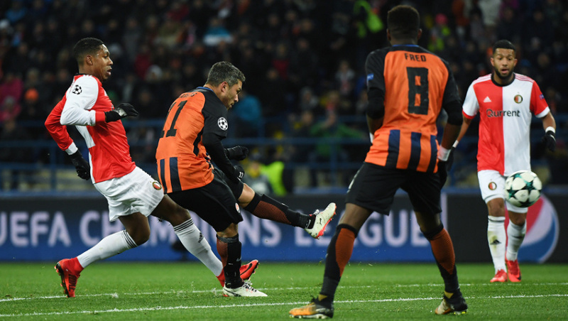 Шахтар - Феєнорд 3-1: відео голів та огляд матчу