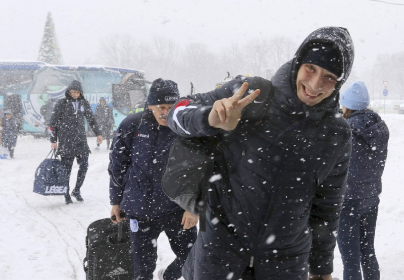 Снігопад завадив "Чорноморцю" вчасно відправитися на збір