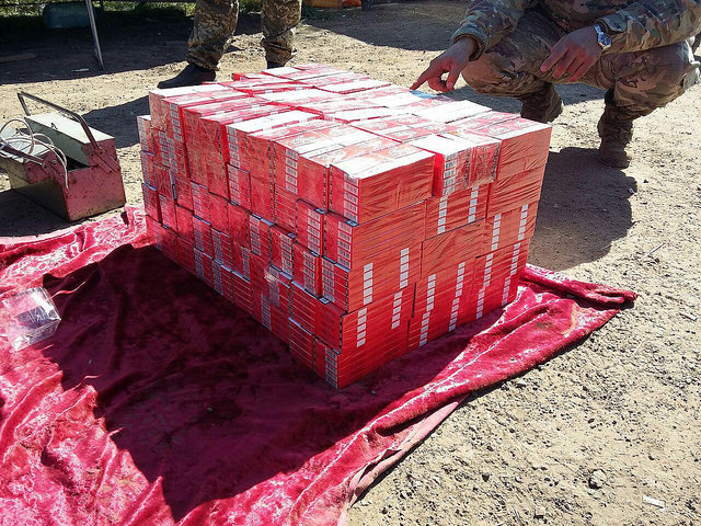 СБУ задержала нелегальные грузы на линии разграничении 3