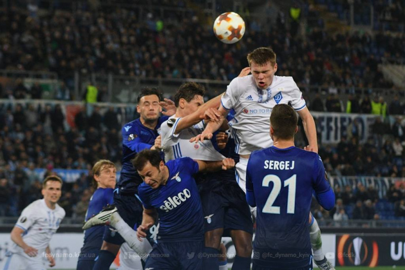 Лацио - Динамо 2-2: видео голов и обзор матча