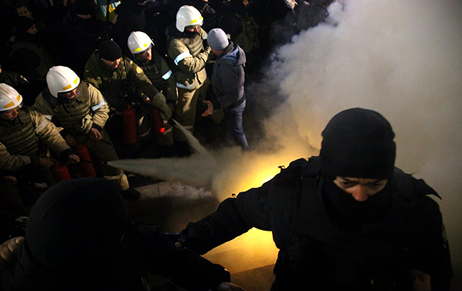 В Киеве на Майдане произошли потасовки