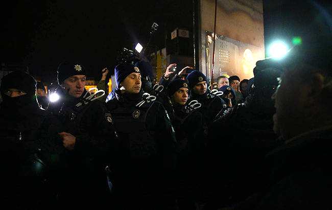 В Киеве на Майдане произошла потасовка