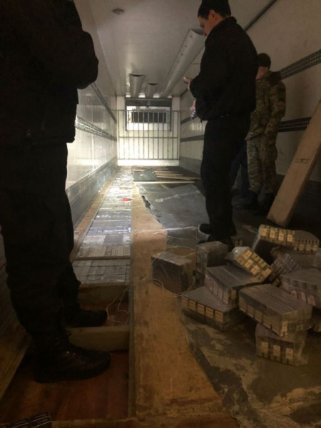 На границе задержали 26 тыс. пачек контрабандных сигарет