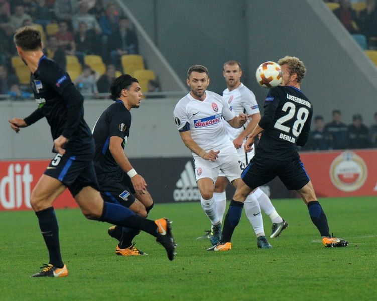 Заря - Герта 2-1: видео голов и обзор матча