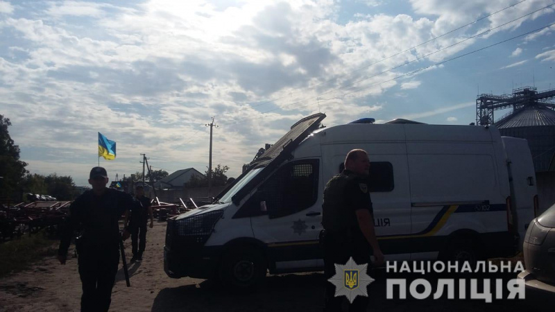 По факту конфликта на элеваторе в Харьковской области полиция открыла дело