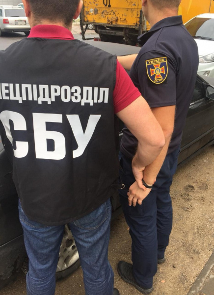 В Одесской области СБУ разоблачила на систематических взятках инспектора ГСЧС