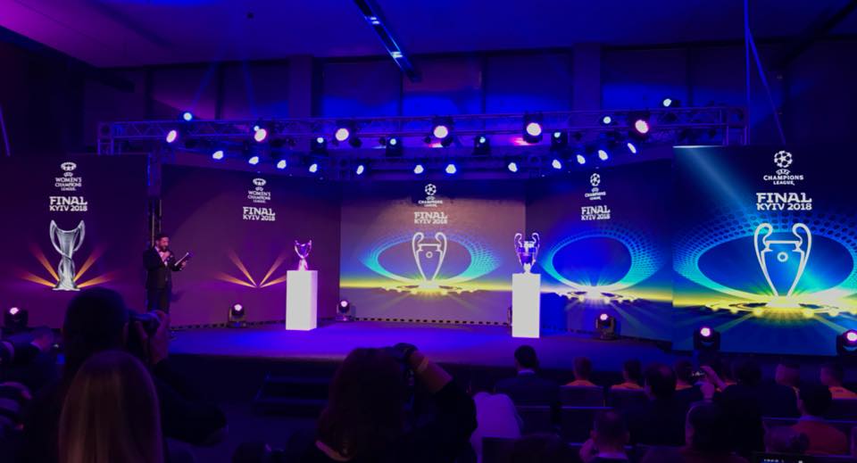 Презентовано логотип фіналу Ліги чемпіонів-2018 в Києві