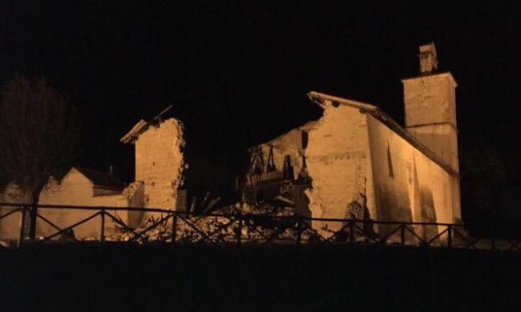 В Италии произошел новый подземный толчок магнитудой 6,2