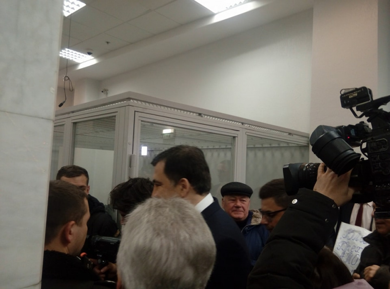 Саакашвили прибыл в суд на рассмотрение апелляции прокуратуры по мере пресечения
