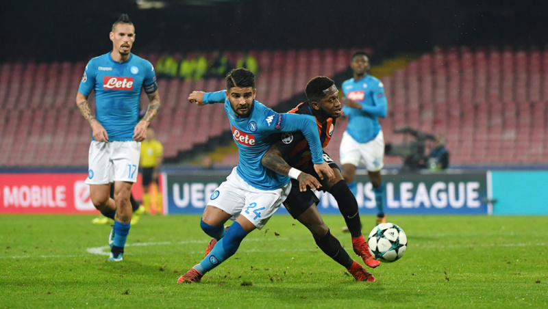 Наполі - Шахтар 3-0: відео голів та огляд матчу