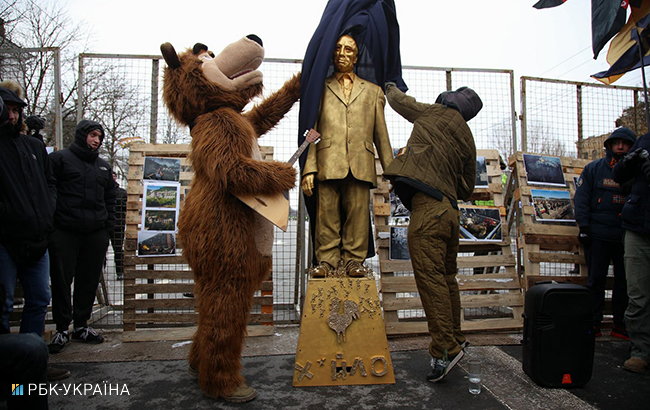 Выборы президента РФ: в Киеве перекрыли Воздухофлотский проспект