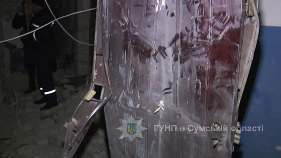 Взрыв в Сумах: полиция назвала подозреваемого в происшествии
