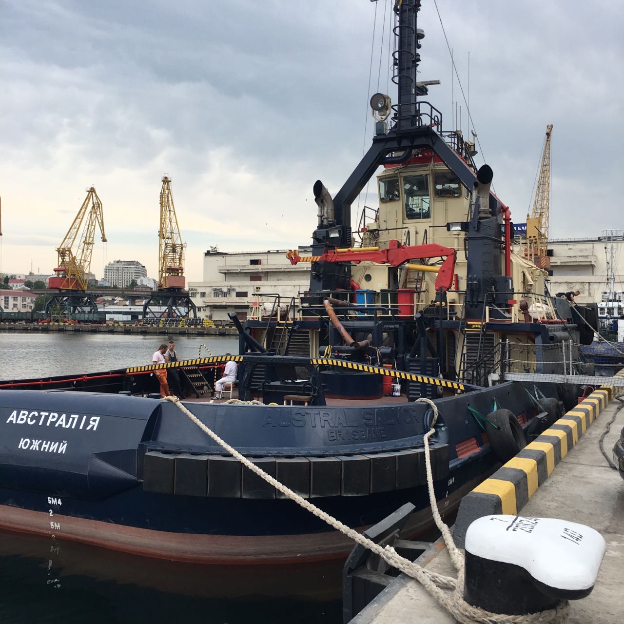 Директор "Экофлот": мы открыто конкурируем с госбуксирами Одесского порта и частными компаниями