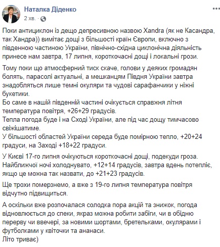 Літо повертається: де в Україні буде найспекотніше (фото)