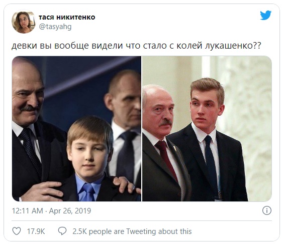 15-летний Николай Лукашенко стал популярнее отца: как это произошло